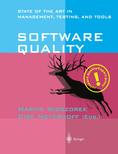 Software Quality: State of the Art in Management, Testing, and Tools book cover by 