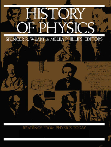 History of Physics book cover by Melba Phillips
