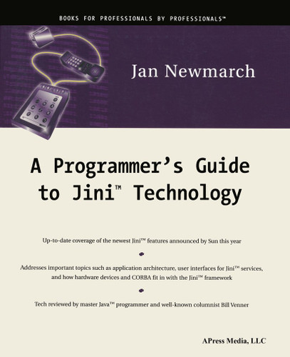 A Programmer's Guide to Jini Technology book cover by Jan Newmarch