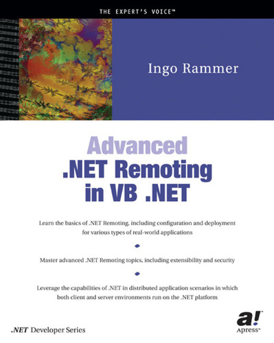 Advanced .NET Remoting in VB .NET book cover by Ingo Rammer