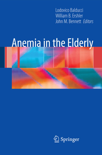 Anemia in the Elderly book cover by 