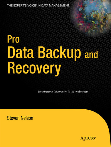 Pro Data Backup and Recovery book cover by Steven Nelson