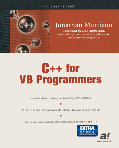 C++ for VB Programmers book cover by Jonathan Morrison