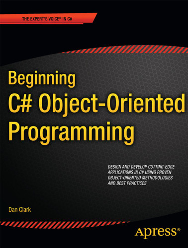 Beginning C# Object-Oriented Programming book cover by Dan Clark