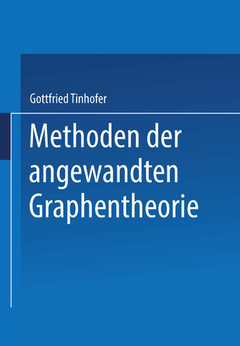 Methoden der angewandten Graphentheorie book cover by G. Tinhofer
