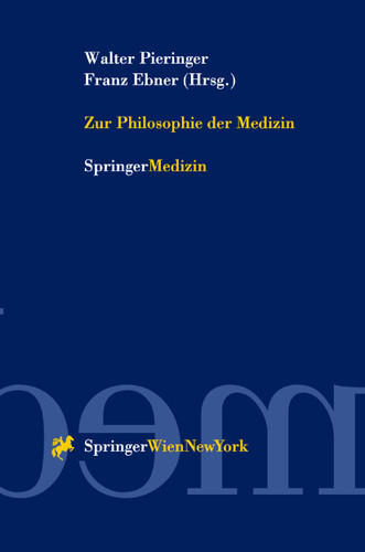 Zur Philosophie der Medizin book cover by 
