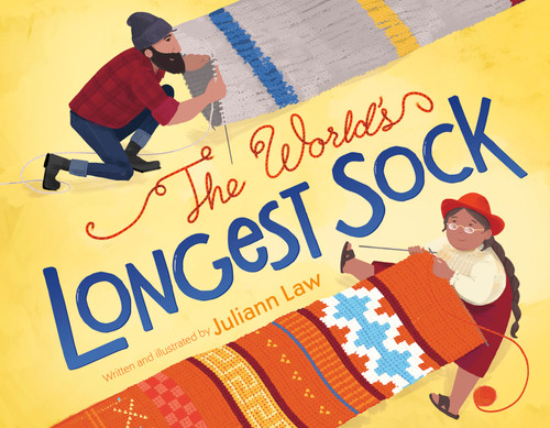 The World's Longest Sock book cover by Juliann Law