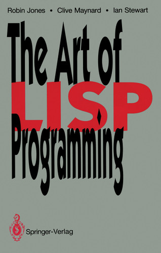 The Art of Lisp Programming book cover by Robin Jones, Clive Maynard, Ian Stewart