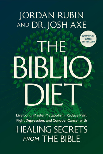 The Biblio Diet: Live Long, Master Metabolism, Reduce Pain, Fight Depression, and Conquer Cancer with Healing Secrets from the Bible book cover by Jordan Rubin, Dr. Josh Axe