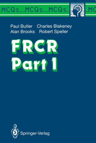 FRCR Part I (MCQ's...Brainscan) book cover by Paul Butler, Charles G. Blakeney, Alan Brooks, Robert Speller