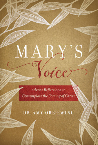 Mary's Voice: Advent Reflections to Contemplate the Coming of Christ book cover by Amy Orr-Ewing