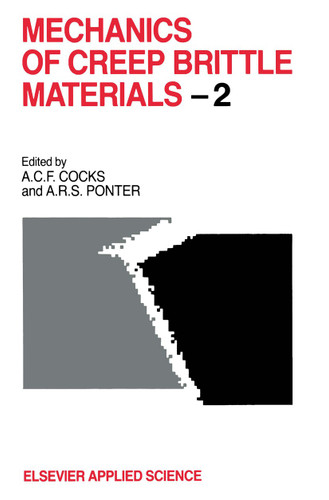Mechanics of Creep Brittle Materials 2 book cover by 