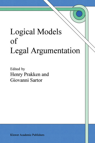 Logical Models of Legal Argumentation book cover by 