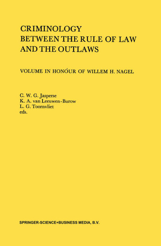 Criminology Between the Rule of Law and the Outlaws book cover by 