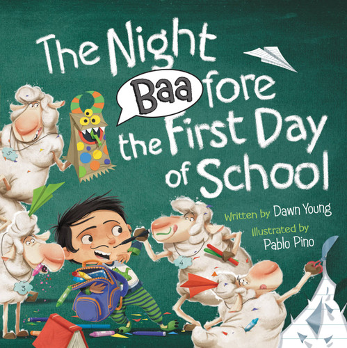 The Night Baafore the First Day of School book cover by Dawn Young