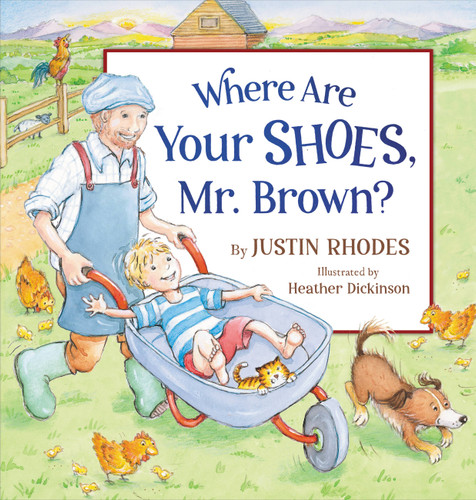 Where Are Your Shoes, Mr. Brown? book cover by Justin Rhodes