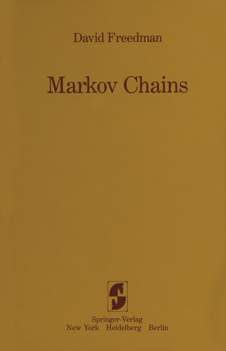 Markov Chains book cover by David Freedman