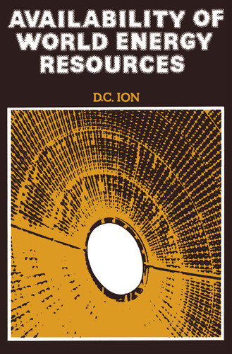 Availability of World Energy Resources book cover by D.C. Ion