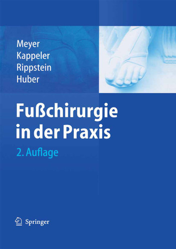 Fußchirurgie in der Praxis book cover by 