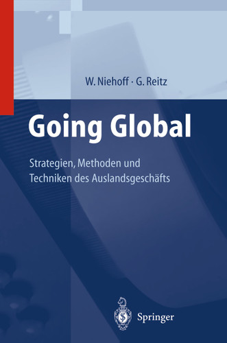 Going Global — Strategien, Methoden und Techniken des Auslandsgeschäfts book cover by Walter Niehoff, Gerhard Reitz