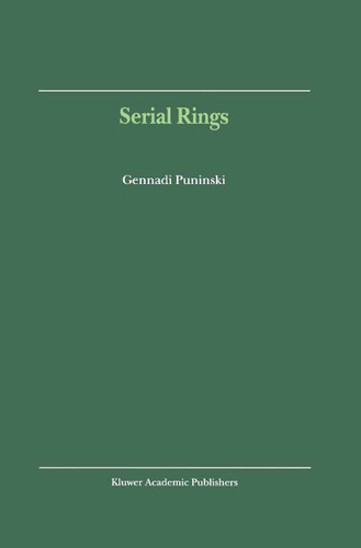 Serial Rings book cover by G. Puninski