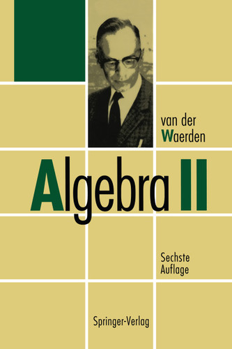 Algebra II book cover by B.L.van der Waerden