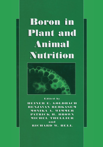 Boron in Plant and Animal Nutrition book cover by 