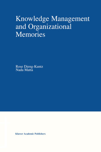 Knowledge Management and Organizational Memories book cover by 