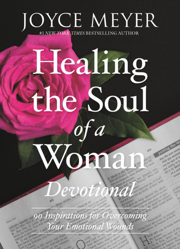 Healing the Soul of a Woman Devotional: 90 Inspirations for Overcoming Your Emotional Wounds book cover by Joyce Meyer