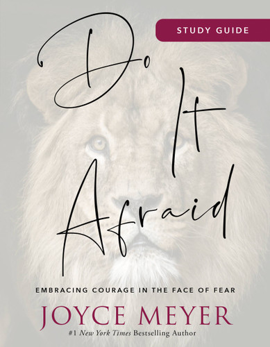 Do It Afraid Study Guide: Embracing Courage in the Face of Fear book cover by Joyce Meyer