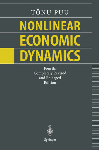 Nonlinear Economic Dynamics book cover by Tönu Puu