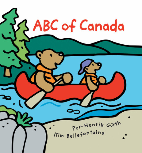 ABC of Canada book cover by Kim Bellefontaine