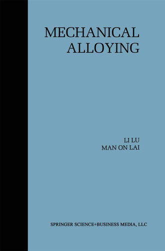 Mechanical Alloying book cover by Li Lü, Man On Lai