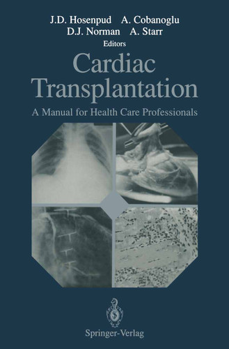 Cardiac Transplantation: A Manual for Health Care Professionals book cover by 