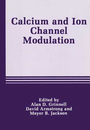 Calcium and Ion Channel Modulation book cover by 