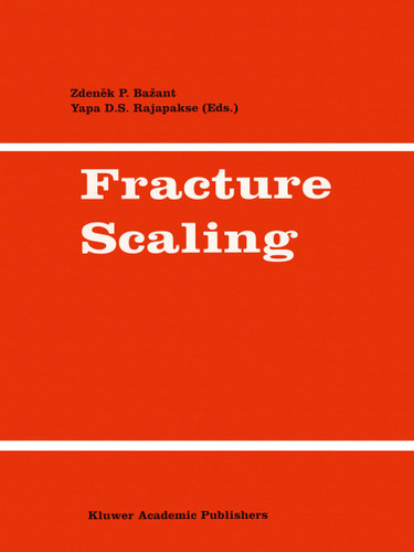 Fracture Scaling book cover by 
