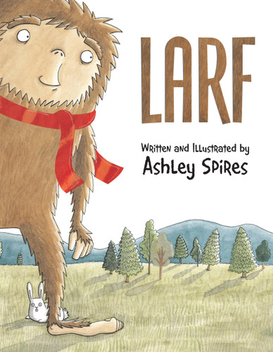 Larf book cover by Ashley Spires