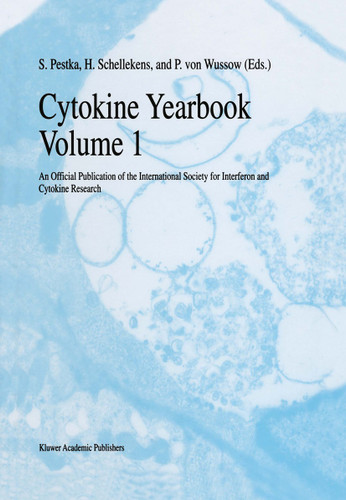 Cytokine Yearbook Volume 1: An Official Publication of the International Society for Interferon and Cytokine Research book cover by 