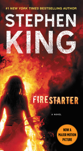 Firestarter book cover by Stephen King
