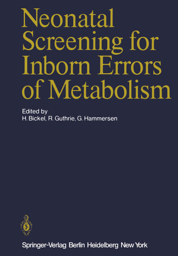 Neonatal Screening for Inborn Errors of Metabolism book cover by 
