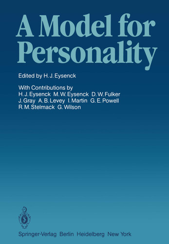 A Model for Personality book cover by 