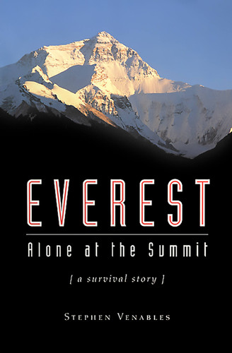 Everest: Alone at the Summit (Adrenaline) book cover by Stephen Venables