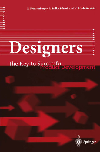Designers: The Key to Successful Product Development book cover by 