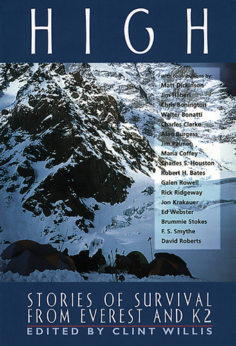 High: Stories of Survival from Everest and K2 (Adrenaline) book cover by 
