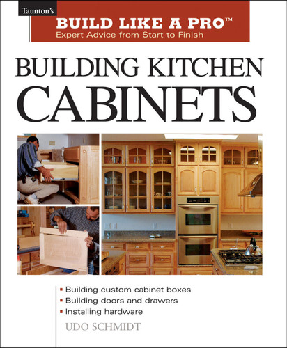 Building Kitchen Cabinets: The Essential Guide for Woodworkers and DIY Enthusiasts book cover by Udo Schmidt