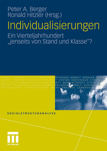Individualisierungen: Ein Vierteljahrhundert "jenseits von Stand und Klasse"? (Sozialstrukturanalyse) book cover by 