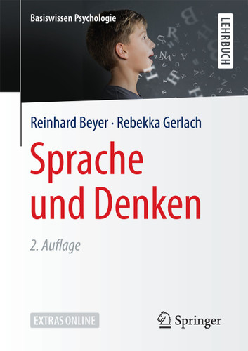Sprache und Denken (Basiswissen Psychologie) book cover by Reinhard Beyer, Rebekka Gerlach