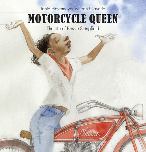 Motorcycle Queen book cover by Janie Havemeyer