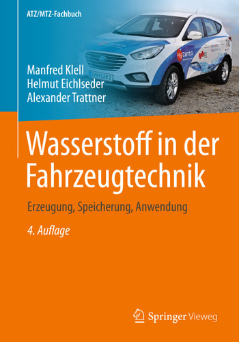 Wasserstoff in der Fahrzeugtechnik: Erzeugung, Speicherung, Anwendung (ATZ/MTZ-Fachbuch) book cover by Manfred Klell, Helmut Eichlseder, Alexander Trattner