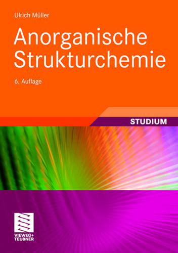 Anorganische Strukturchemie (Studienbücher Chemie) book cover by Ulrich Müller